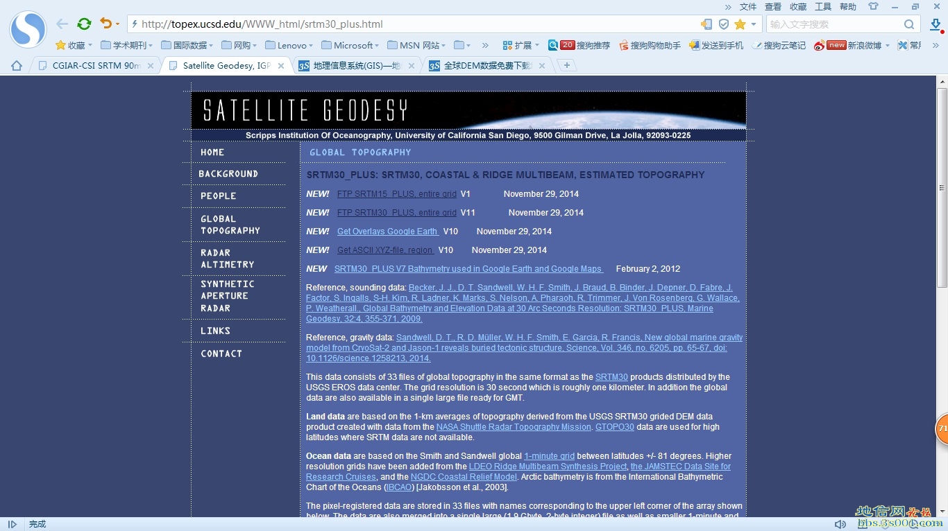 Satellite geodesy